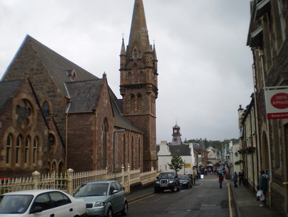 Martin's Memorial Church finns mitt i Stornoway