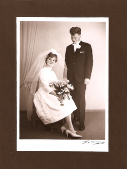 Det fina brudparet - 19 maj 1962