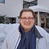 Janne Silfverberg jobbar som kanslist i Petrus församling.