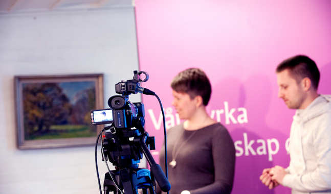 Erika Forsblom leder studio UK tillsammans med Mathias Särs.