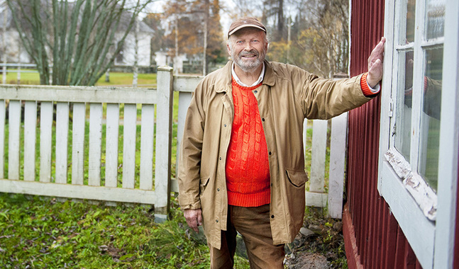 Peter Kankkonen är bosatt i Karleby och trivs med pensionärstillvaron. 