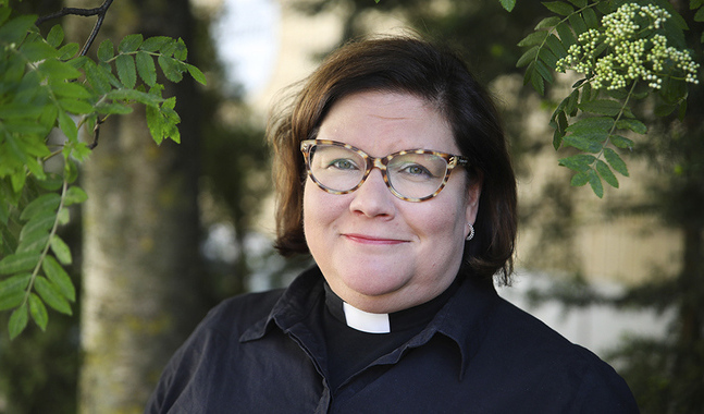 Pauliina Parhiala, verksamhetsledare för Finska Missionssällskapet.