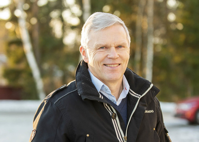 Lars Solvin hade tidigare femton anställda under sig. Nu driver han ett enmansföretag.