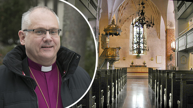 Från första juni står kyrkorna igen öppna för gudstjänst – men inte för fler än femtio personer, säger biskop Bo-Göran Åstrand.