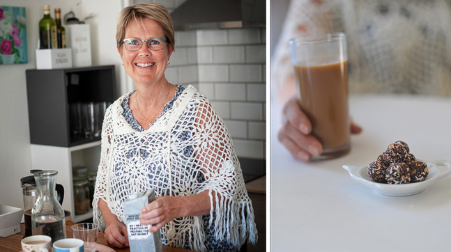 Att laga mat handlar för Birgitta Udd glädjen att skapa, men också alla tankar som processen väcker hos henne.