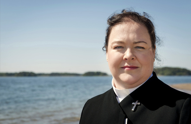 Janette Lagerroos är kaplan i Houtskär.