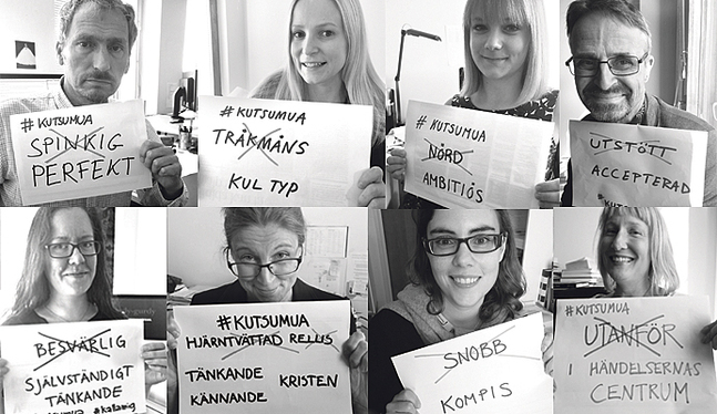Kyrkpressens redaktion stöder Ditte Sandholm och alla andra som kämpar mot mobbning #kutsumua