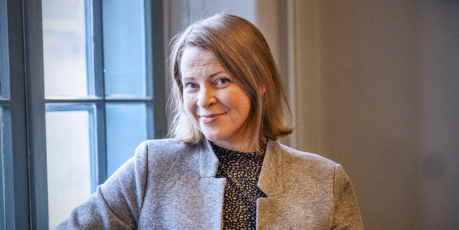 Mia Anderssén-Löf håller i arbetet  med Borgå stifts strategi.