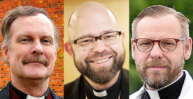 Peter Blumenthal, Karl af Hällström och Fred Wilén har sökt tjänsten som kaplan i Kyrkslätt.