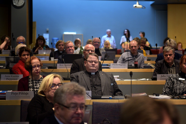 Pekka Huokuna är ny kanslichef på kyrkostyrelsen.

