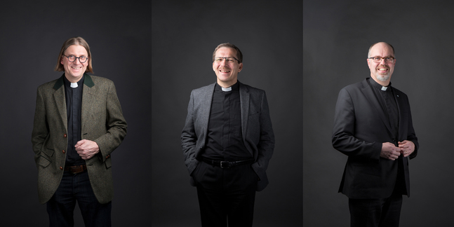 Jukka Hautala, Jukka Keskitalo och Niilo Pesonen är kandidater till biskopsämbetet i Finlands nordligaste stift. 