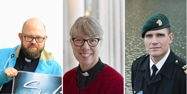 Karl af Hällström, Yvonne Terlinden och Markus Weckström har sökt kyrkoherdetjänsten i Karis-Pojo.