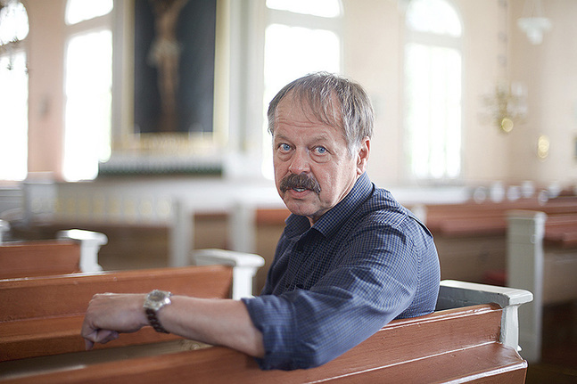 Guy Kronqvist är tf kyrkoherde i Korsnäs församling. FOTO: NICKLAS STORBJÖRK